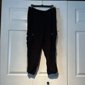 Rewash Black Cropped Pants